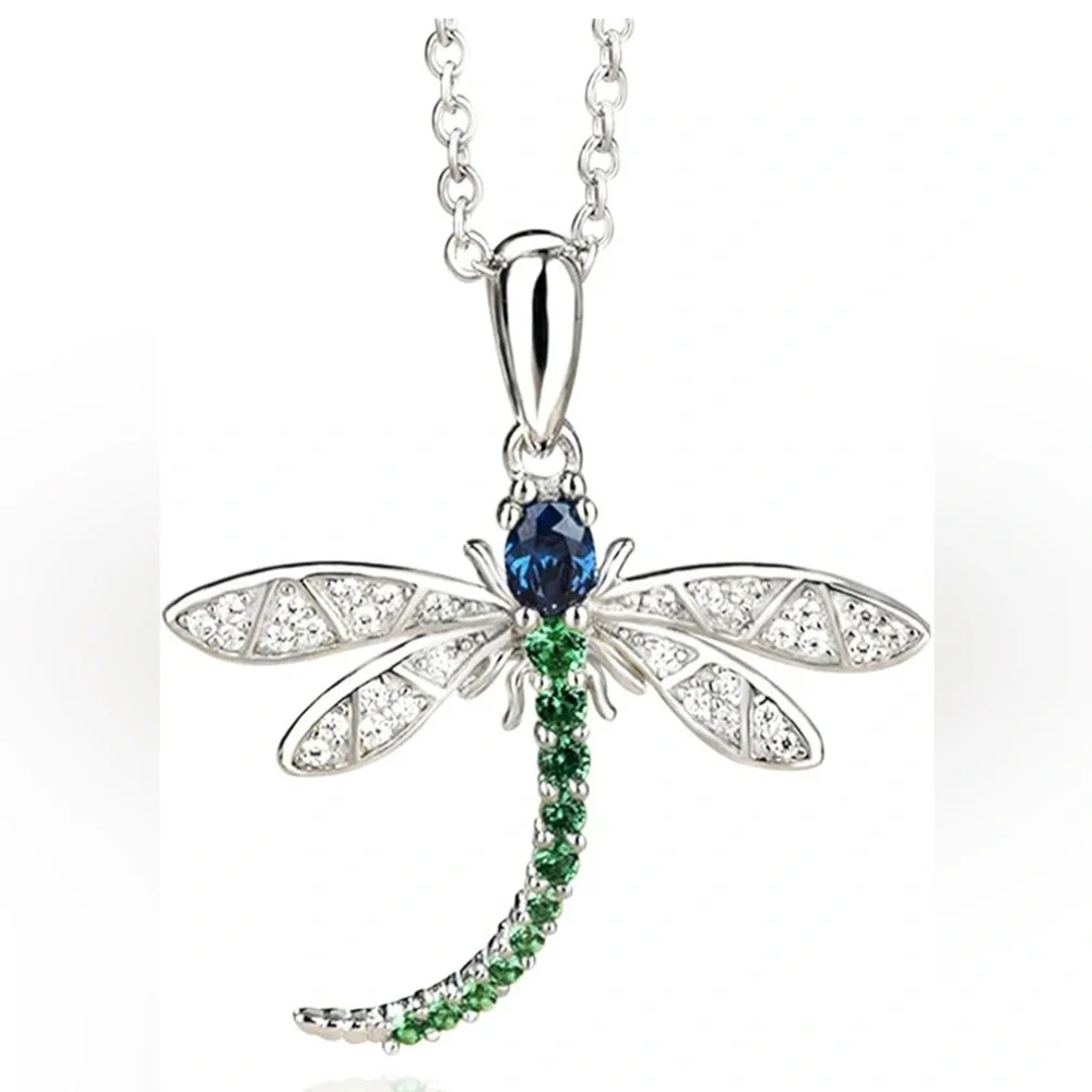 Dragonfly Pendant Necklace - Picture 4 of 4